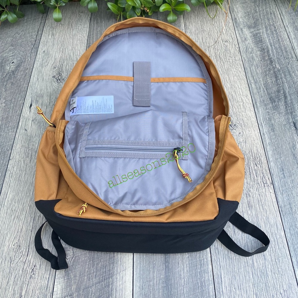 Timberland Women’s Backpack Wheat Tan Big Logo - Picture 11 of 12